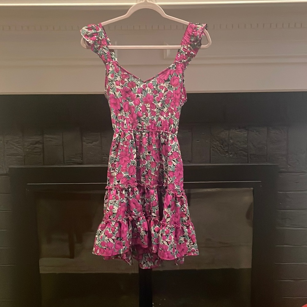 Purple Flower Dress